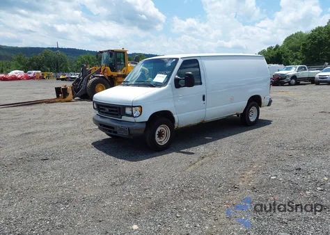 2007 Ford E-250 Commercial/Recreational из США, поврежденный, VIN 1FTNE24W87DB00058